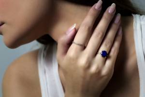 New Wholesale 100% Pure Solid 925 Sterling Silver Natural Blue <b>Lapis</b> <b>Lazuli</b> Gemstone <b>Ring</b> Fine Jewelry For Party Wedding & Wear - Product Image 4