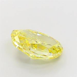 Diamante Cultivado en Laboratorio de Corte Ovalado de 4.76 Quilates, Color Amarillo Intenso, Certificado por IGI, Claridad VS2, Pulido Excelente, Piedra Sintética Suelta - Product Image 6