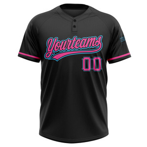 Nuevas Camisetas de Béisbol y Sóftbol con Cuello en V para Jóvenes, Personalizadas para Equipos Deportivos, con Costuras y Botones, Conjuntos de Tallas Grandes - Product Image 3