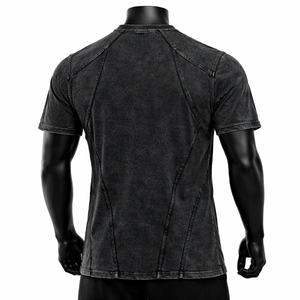 Camiseta de Verano de Alta Calidad 100% Algodón con Logotipo Personalizado, Camisetas Lisas para Hombre, Camisetas Premium de Algodón de 210 g/m² - Product Image 2