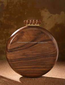 Fashionable Vintage Wooden Clutch Handbag Bulk Supply for Weddings and Parties Bridal Clutch Purses - Product Image 3