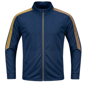 Nouvelle veste universitaire unisexe en jean déchiré et délavé, avec fermeture éclair, respirante, teinte unie, col à revers, vêtement décontracté pour jeunes hommes, automne - Product Image 1