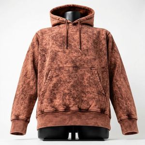Sudadera con Capucha Extra Grande Personalizada, Lavado Ácido, Estilo Urbano, Moda Urbana - Product Image 6
