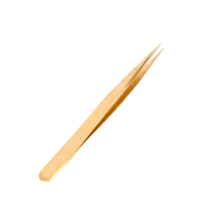 Pince à épiler professionnelle en acier inoxydable AHI, pointe fine, vente en gros, personnalisable, précision anti-statique, 14 cm - Product Image 1