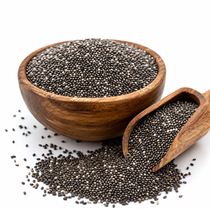 Semillas de Chía Negra 100% Puras Premium, Naturalmente Limpiadas, Semillas Enteras con Empaque Personalizado para Uso Culinario Diario - Product Image 1