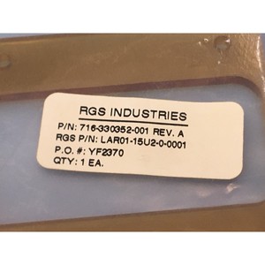 LAM 716-330352-001 ISOLATEUR À EXTRÉMITÉ CHAUFFÉE - Équipements et Pièces Semi-conductrices Globales de Confiance de la Marque Legacy - Product Image 3