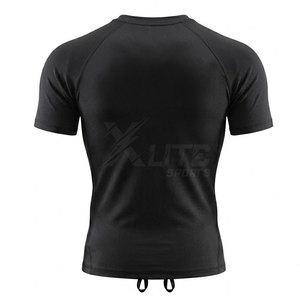 Camiseta de Compresión Ligera y Ajustada para Hombre, Manga Corta, Secado Rápido, para Entrenamiento, Running, Ciclismo, Ejercicio y Deportes - Product Image 2