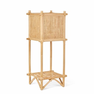 Support décoratif pour plantes en rotin écologique de la plus haute qualité, idéal pour les plantes d'intérieur - Product Image 1