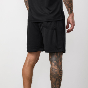 Shorts de sport en molleton 100 % coton épais pour hommes, respirants, en French Terry, pour la course et l'entraînement – Vente en gros - Product Image 2