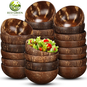 Tazón Rústico de Coco, Tazón de Cáscara de Coco Natural, Decoración de Cocina Estilo Boho, Uso Estético para el Hogar y la Comida - Product Image 1