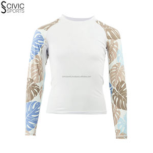 MMA Rash Guard para hombres Ropa de protección solar Hombres Ropa de compresión Custom Rush Guard MMA - Product Image 4