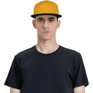 Casquette Snapback à Visière Plate Tendance Urbaine, Chapeau Personnalisable avec Logo, Casquette de Baseball Premium Streetwear, Coiffe Hip Hop Ajustable pour Hommes et Femmes - Product Image 5