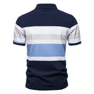 Nuevas Camisetas Polo de Manga Corta de Alta Calidad con los Mejores Materiales, Logotipo Personalizado y Colores Sólidos, Camiseta Polo para Hombre al por Mayor - Product Image 3