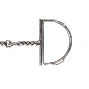 Bridon équestre Tom Thumb confortable en acier inoxydable avec embout en cuivre pour chevaux, bridon anglais et western - Product Image 4