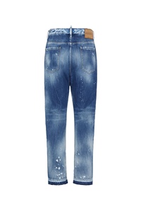 Pantalones vaqueros de algodón 100% lavados con ácido para hombre, respetuosos con el medio ambiente, transpirables, lavables, decoración de botones, ropa informal diaria, primavera y otoño - Product Image 5