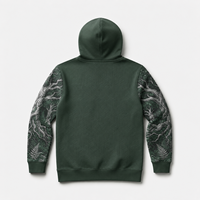 Sweat-shirt à capuche pour homme, design graphique New Forest, sublimation embossée, style streetwear, poids lourd, prix abordable et attrayant.