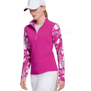 เสื้อคอมเพรสชั่นสำหรับขี่ม้าผู้หญิง พรีเมียม แขนยาว ผ้าสแปนเด็กซ์/โพลีเอสเตอร์ ระบายอากาศได้ดี ปักลาย  สำหรับการแข่งขัน - Product Image 6