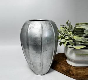 Jarrón de Flores de Aluminio Plateado Espejado, Moderno y de Lujo, con Color Personalizado, para Decoración de Bodas y Hogar - Product Image 6