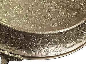 Elegante Soporte Redondo para Pastel de Acero Inoxidable Ecológico para Exhibición de Postres en Eventos y Cenas de Gala - Product Image 3