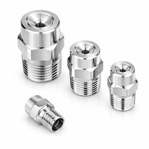 หัวฉีดน้ำแรงดันสูงแบบพ่นแบน V-jet สำหรับล้างรถ ทำจากสแตนเลส 304SS ขนาด 1/8 นิ้ว 65 องศา เทคโนโลยี 3 มิติ รุ่นใหม่ - Product Image 4