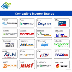 RWT 48V 51,2 V 280ah 314ah Vertical Lifepo4 batería Diy caja hogar sistema de energía Solar Diy Kits Jk 16S 200a Bms caja de batería - Product Image 6
