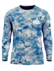 Sudadera de Pesca Unisex de Manga Larga con Protección UV UPF 50, Cómoda, Sublimada, de Alta Calidad, Cuello Redondo, 100% Poliéster Estampado - Product Image 5