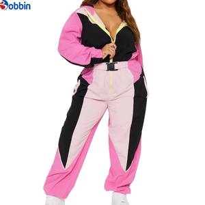 Conjuntos Deportivos de Mujer con Forro de Malla para Verano, Tallas Grandes, Chaqueta Cortavientos, Alta Calidad, Logotipo Personalizado Impreso, Ropa de Primavera, Venta Caliente - Product Image 4