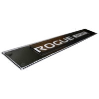 Autocollant décoratif classique en métal argenté pour voiture, logo/emblème, décalcomanie premium pour véhicule, fabriqué à Taïwan, sans garantie