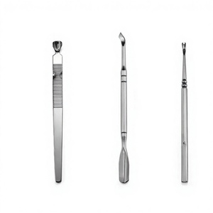 Professional Eco-Friendly Double-Head Nail Art Scrubber Non-Slip Dead Skin Remover Manicure Makeup Tool with Cuticle Pusher - Product Image 1