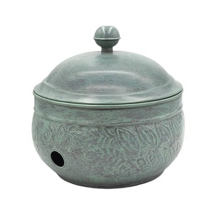 Nouveauté : Pots à tuyaux d'arrosage de qualité supérieure, forme personnalisable, avec couvercles, design minimaliste et élégant, en métal. - Product Image 6