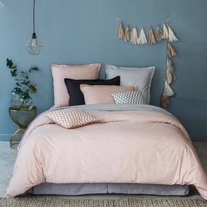 Parure de lit unie King Size en microfibre brossée peignée 200TC, lavable, non toxique, réutilisable, tissée, avec taies d'oreiller, pour hôpital - Product Image 3