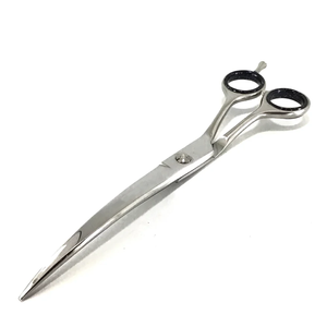Tijeras Profesionales Curvas para Peluquería Canina, Acero Inoxidable Japonés, Tijeras de Corte de Pelo para Perros y Gatos - Product Image 1