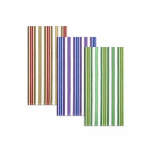 Grands torchons de cuisine super absorbants, magnifiques couleurs, design rayé, avec logo personnalisé au prix le plus bas - Product Image 6