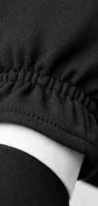 Gants de travail en coton noir de haute qualité pour cérémonies et rituels, conformes aux normes de sécurité du travail - Product Image 4