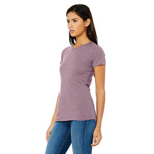 Camiseta corta de algodón para mujer, cuello redondo, manga corta, estilo casual y sexy. - Product Image 3