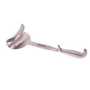 Retractor Doyen para Cirugía Abdominal, Hoja con Mango Hueco de 105 mm de Ancho, Acero Inoxidable, Instrumento Quirúrgico de Alta Calidad - Product Image 1