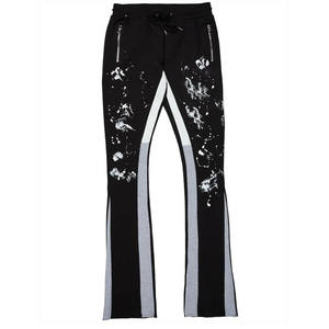 Pantalon de sport en molleton de coton pour homme, pantalon de jogging d'hiver confortable pour l'entraînement, la gym et le quotidien - Product Image 2