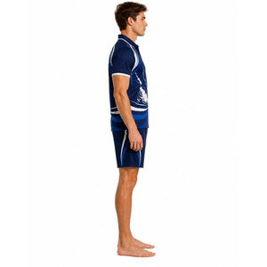 Ensemble polo et short pour homme de haute qualité, vêtements de sport décontractés d'été haut de gamme, logo personnalisé, fabricant de vêtements deux pièces - Product Image 3