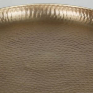 ฐานวางเค้กไม้ทรงกลมสีทองตอกลาย ราคาดีที่สุด - Product Image 4