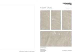 Carreaux de porcelaine émaillée polie pour surfaces sculptées, conçus pour des revêtements de sol et de murs étendus, apportant une élégance dimensionnelle. - Product Image 5