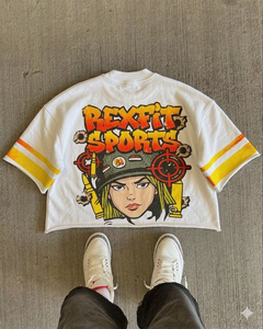T-shirts en coton 100% personnalisés OEM REXFIT SPORTS, impression à chaud, impression sérigraphique, t-shirt décontracté pour homme - Product Image 6
