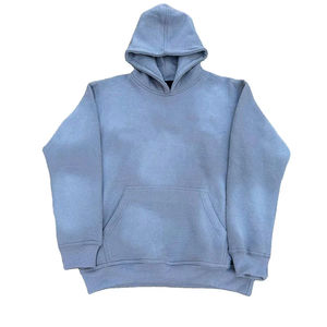 Sudadera con Capucha de Felpa 100% Algodón, 500 GSM, Ecológica, Unisex, para Otoño, con Logotipo Personalizado Impreso, Resistente a la Decoloración por el Sol, Precio Económico, OEM - Product Image 1