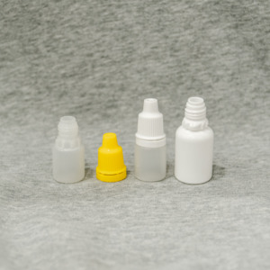 White PP <b>Plastic</b> Cylinder Bottle For Cosmetic Use With Screw Cap 3-20ml Lightweight Durable <b>Packaging</b> - Product Image 1