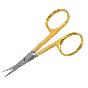 Tijeras para Cutículas de Acero Inoxidable con Punta Curva y Afilada, Duraderas, Herramienta de Belleza - Product Image 4