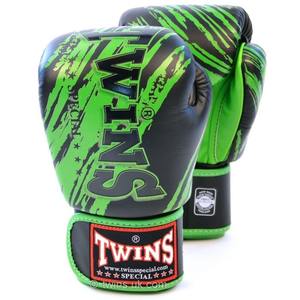 Guantes de Boxeo Blancos de Diseño OEM Hechos a Medida de Alta Calidad, Fabricados con Cuero Genuino para Sparring - Product Image 1