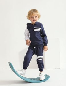 Ensemble de survêtements pour enfants en gros, collection printemps |   Sweat-shirt et pantalon à col rond pour enfants, ensemble de survêtement en coton pour le printemps |   Sweat-shirt décontracté - Product Image 4