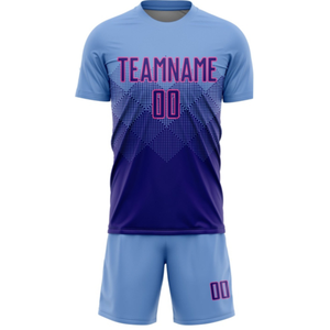 Ensemble maillot et short de football personnalisé 2026-27 respirant à manches courtes pour garçons et filles avec logo et couleur personnalisés - Product Image 5