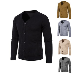 Personnalisez les logos sur des pulls à col en V de haute qualité pour les logos de sororités/fraternités/écoles/collèges/universités, cardigans tricotés avec logos. - Product Image 1