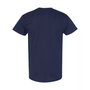 Custom Made Breathable Quick Dry Men's Workout T-shirt with Front Logo Short Sleeves Regular Fit 100% Cotton Fabric - Product Image 5