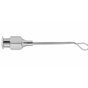 Instrumento de Microcirugía Ocular de Acero Inoxidable de Grado Médico, Irrigador Vectis de Tres Orificios, NAZIR HABIB S8-AB-1190 CE - Product Image 1